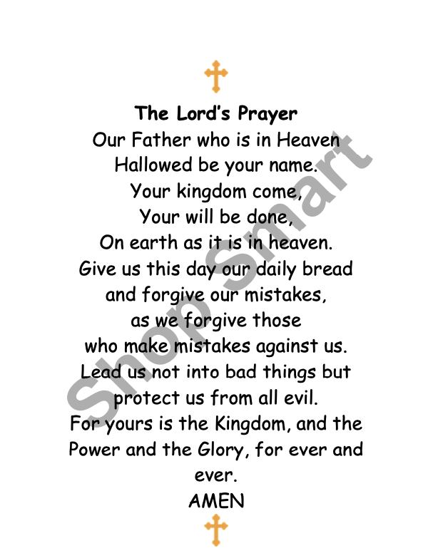 Free Digital Download-The Lord's Prayer for Kids