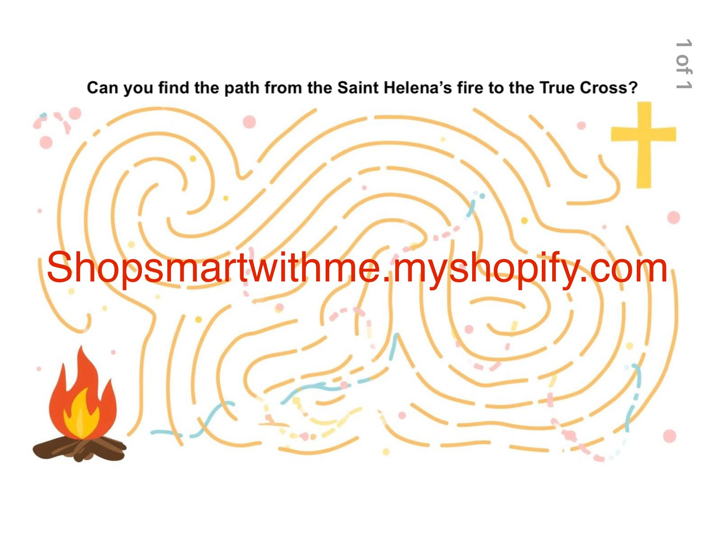 Meskel True Cross Kids Lesson & Activity Bundle